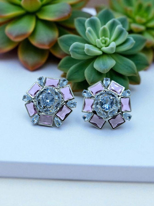 Orchid Frost Studs Pink