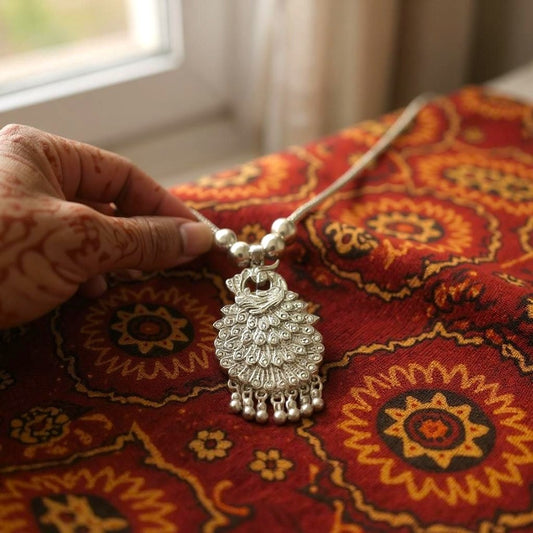 Peacock Pendant Necklace