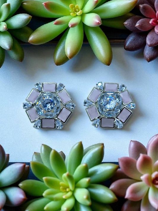 Orchid Frost Studs Pink
